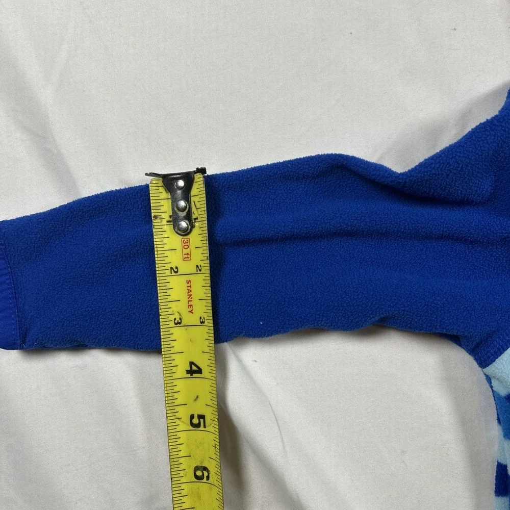 The North Face Baby Infant Fleece Full Zip Hoodie Jacket Size 18-24 Months Blue